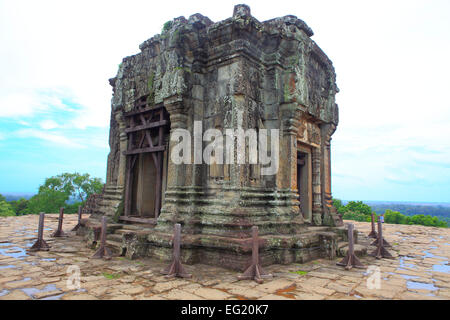 Phnom Bakheng Tempel (9. Jahrhundert), Angkor, Kambodscha Stockfoto