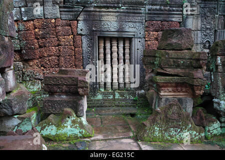 Ta Som Tempel (12. Jahrhundert), Angkor, Kambodscha Stockfoto