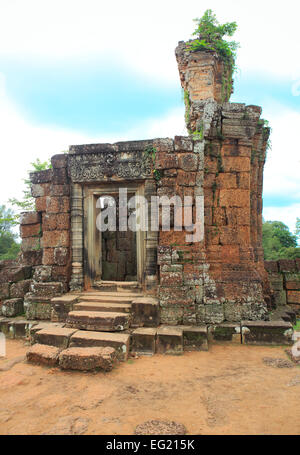 Ost-Mebon Tempel (952), Angkor, Kambodscha Stockfoto