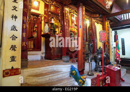 Ngoc Son Tempel oder Tempel des Jade Mountain, Hanoi, Vietnam Stockfoto