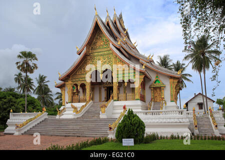 Wat Haw Pha Bang, buddhistische Tempel, Luang Prabang, Laos Stockfoto