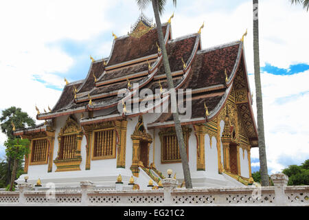 Wat Haw Pha Bang, buddhistische Tempel, Luang Prabang, Laos Stockfoto