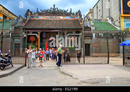 Thien Hau-Tempel, Cholon, Ho-Chi-Minh-Stadt (Saigon), Vietnam Stockfoto