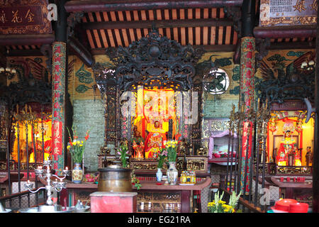 Thien Hau-Tempel, Cholon, Ho-Chi-Minh-Stadt (Saigon), Vietnam Stockfoto