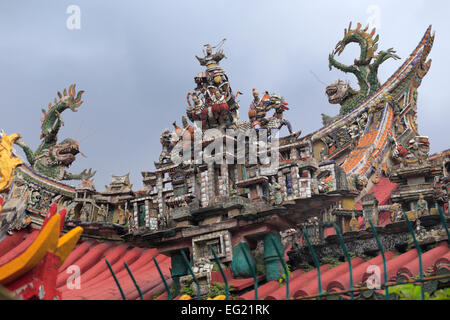 Quan-Am-Pagode, Cholon, Ho-Chi-Minh-Stadt (Saigon), Vietnam Stockfoto