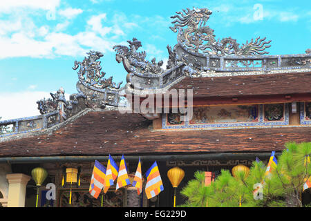 TU Hien Tempel, Hue, Vietnam Stockfoto