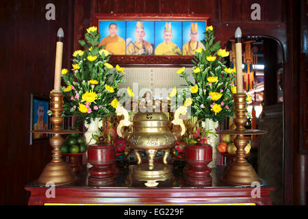 TU Hien Tempel, Hue, Vietnam Stockfoto