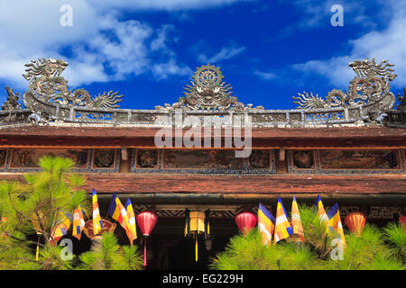 TU Hien Tempel, Hue, Vietnam Stockfoto