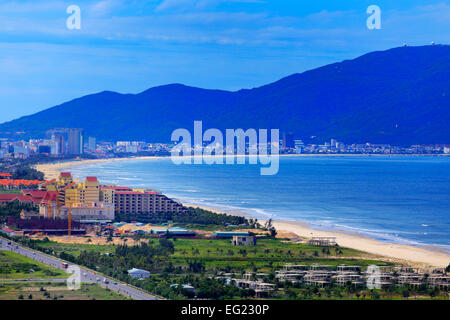 Blick vom Marble Mountains, Da Nang, Vietnam Stockfoto