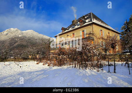 Martigny, Arves Tal, Kanton Wallis, Schweiz Stockfoto