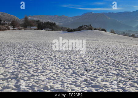 Martigny, Arves Tal, Kanton Wallis, Schweiz Stockfoto