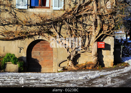 Martigny, Arves Tal, Kanton Wallis, Schweiz Stockfoto