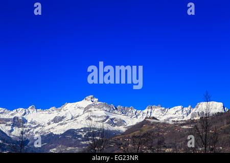 Col De La Forclaz-Pass, Kanton Wallis, Schweiz Stockfoto