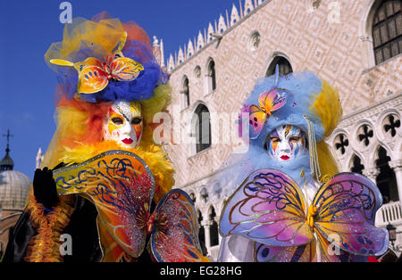 Italien, Venedig, Karnevalsmasken Stockfoto