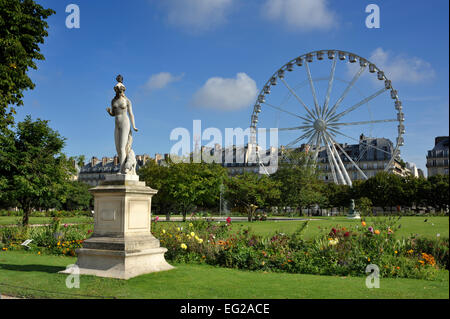 Paris, Jardin des Tuileries Stockfoto