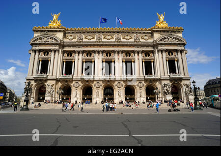 Paris, Opéra Garnier Stockfoto