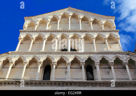 Kirche San Michele in Borgo, Pisa, Toskana, Italien Stockfoto