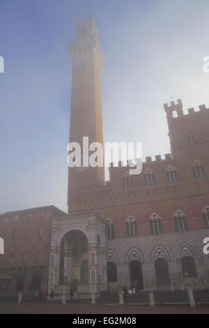 Palazzo Pubblico, Siena, Toskana, Italien Stockfoto