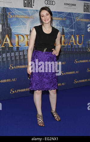 Premiere von Saphirblau im Mathaeser Filmpalast mit: Maria Ehrich Where: München wenn: 12. August 2014 Stockfoto