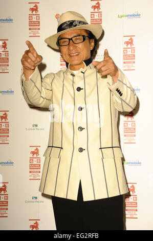 Im Rahmen der BFI Southbank ein Jahrhundert des chinesischen Films, ein special Screening von Chans neuem Film "Chinese Zodiac" fand statt gefolgt von A Q & mit Chan: Jackie Chan Where: London, Vereinigtes Königreich bei: 12. August 2014 Stockfoto