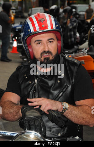 Kiehl Liferide 5. Jubiläums veranstaltet von Blige mit: Chris Salgardo Where: Manhattan, New York, Vereinigte Staaten, wann: 12. August 2014 Stockfoto