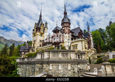 Schloss Peles - Sinaia, Rumänien, Transsilvanien Stockfoto