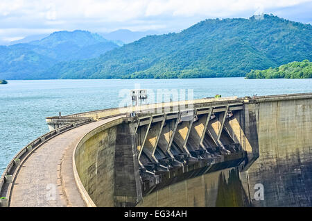 Victoria Damm, die höchste Station die größte hydroelektrische Energie In Sri Lanka Stockfoto