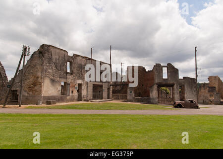 Oradour - Sur-Glane Stockfoto