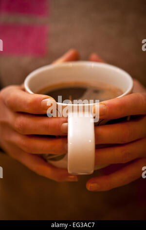 Eine schöne Tasse Kaffee Stockfoto