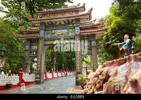 Haw Par Villa Themenpark Eintritt, Singapur Stockfoto