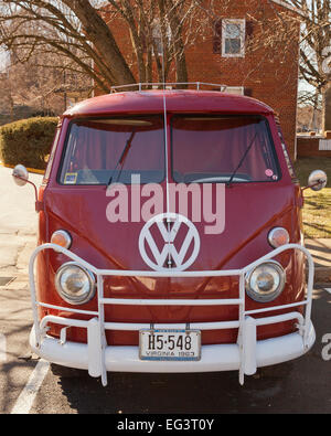 1963 Volkswagen teilen Fenster Safaribus - Virginia USA Stockfoto