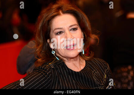 Hannelore Elsner Teilnahme an der Abschlussfeier auf der 65. Berlin International Film Festival/Berlinale 2015 am 14. Februar 2015. / picture Alliance Stockfoto