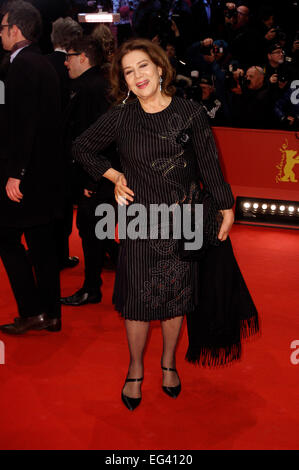 Hannelore Elsner Teilnahme an der Abschlussfeier auf der 65. Berlin International Film Festival/Berlinale 2015 am 14. Februar 2015. / picture Alliance Stockfoto