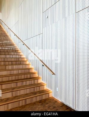 Moesgaard Museum, Aarhus, Dänemark. Architekt: Henning Larsen, 2014. Stockfoto