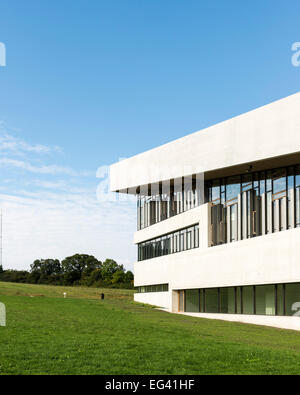 Moesgaard Museum, Aarhus, Dänemark. Architekt: Henning Larsen, 2014. Stockfoto