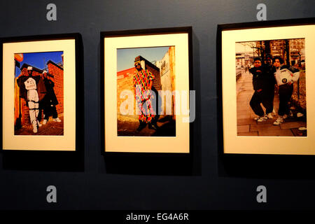 London, UK. 16. Februar 2015. Fotografen der schwarzen britischen Erfahrung, darunter Charlie Philips, Normski und Yinka Shonibare, befinden sich in dieser Show Credit: Rachel Megawhat/Alamy Live News Stockfoto