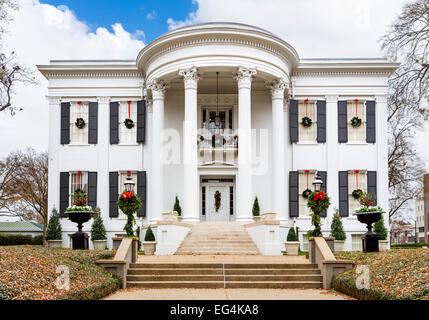 Die historischen Mississippi Gouverneursvilla, Capitol Street, Jackson, Mississippi, USA Stockfoto