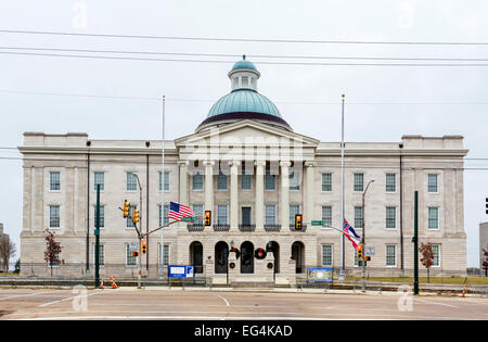 Der Old Mississippi State Capitol State Street in der Innenstadt von Jackson, Mississippi, USA Stockfoto