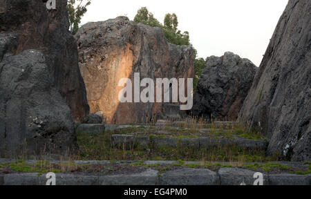 Saksaywaman World Heritage Site Peru Stockfoto