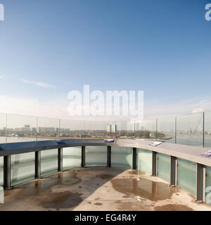 Belgien, Antwerpen, Panoramablick vom Turm des Museums Red Star Line Stockfoto