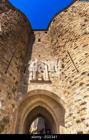 Chateau De La Cité de Carcassonne-Aude Frankreich 11 Stockfoto