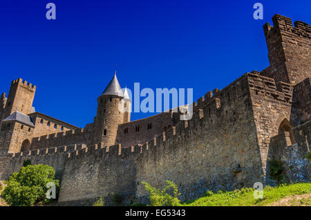 Chateau De La Cité de Carcassonne-Aude Frankreich 11 Stockfoto