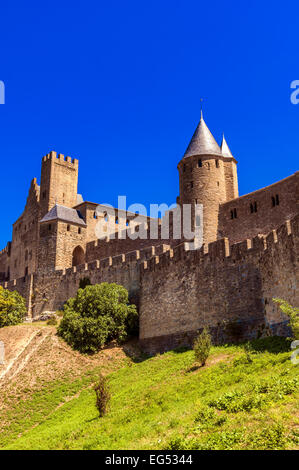 Chateau De La Cité de Carcassonne-Aude Frankreich 11 Stockfoto