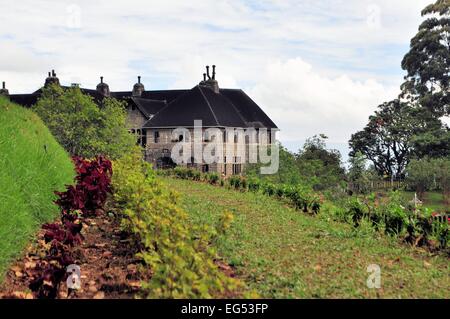 Adisham Kloster der Sylvestero Benediktinerkongregation von der katholischen Kirche, einer ehemaligen kolonialen Teeplantage in Haputale, S Stockfoto