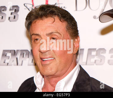 Sylvester Stallone DuJour Magazin-Cover Party im Nachtclub Provokateur Featuring: Sylvester Stallone wo: New York, Vereinigte Staaten von Amerika bei: 14. August 2014 Stockfoto