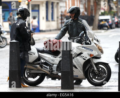 Promis bei BBC Radio 1 mit: Fearne Cotton wo: London, Vereinigtes Königreich bei: 15. August 2014 Stockfoto