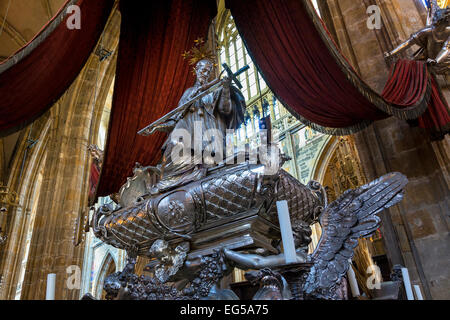 Prag, St.-Veits-Dom, Kapelle Stockfoto