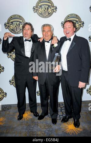 Matthew Leonetti mit Peter Farrelly & Bobby Farrelly American Society of Cinematographers 29.März jährliche Qutstanding Achievement Awards 2015 15/02/2015 Juragebietes Stadt/Picture alliance Stockfoto