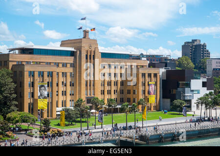 Circular Quay Museum of Contemporary Art Sydney Australien Stockfoto