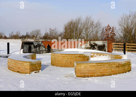 Fawcett Park Consett Stockfoto